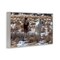 Stupell Industries Arches Horse Pair in Snow Framed Giclee, design by Jeff Poe Photography